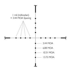 Vantage 3-9x40 AO, Riktmedel Mil Dot Belyst EN STL
