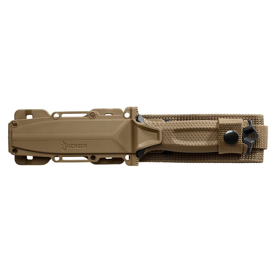 Strongarm Knife Serrated Edge COYOTE / EN STL
