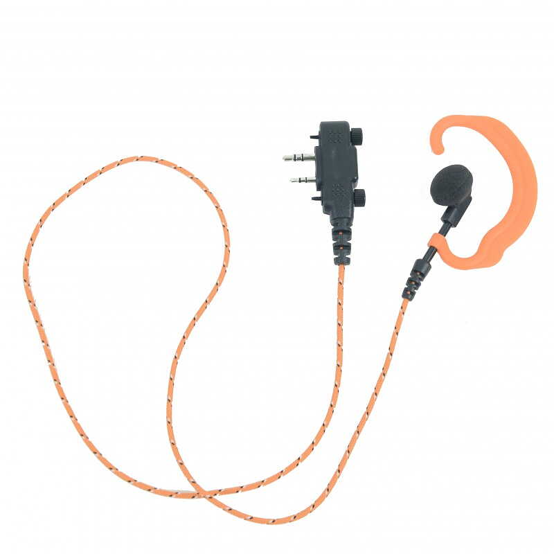PRO-C50LA tygkabel, C-Bygel, 2-pin tät kontakt ORANGE / EN STL