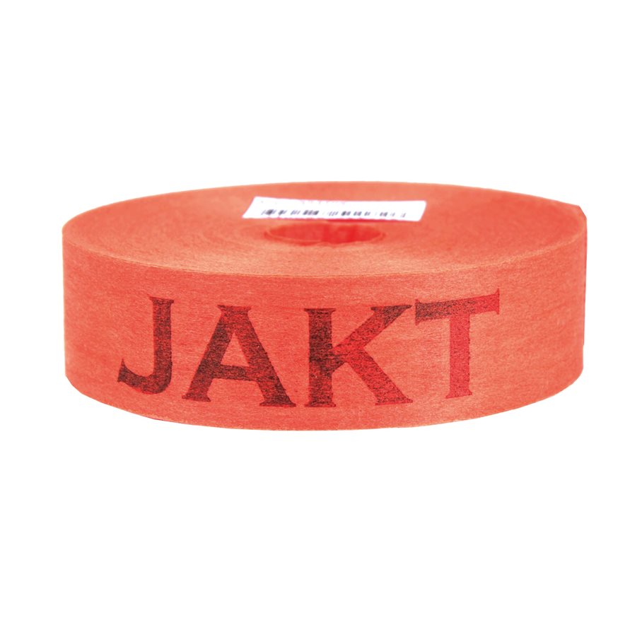 Snitselband jakt. Orange Non woven,30 mm x 100 m ORANGE / EN STL