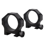 HD-L låga 35 mm ringar SVART / EN STL