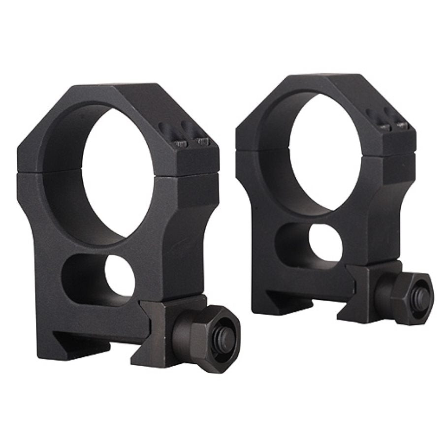 HD-H-A1 extrahöga 30 mm ringar SVART / EN STL