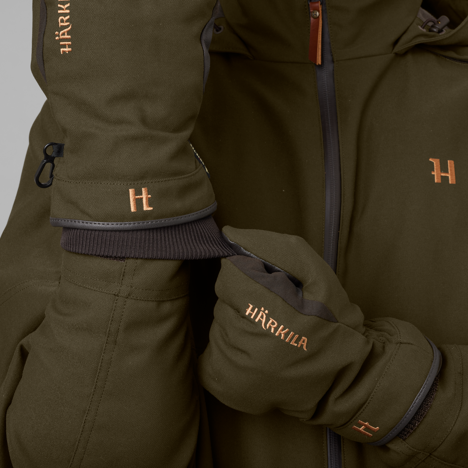 Pro Hunter GTX handske WILLOW GREEN/SHADOW BROWN / M