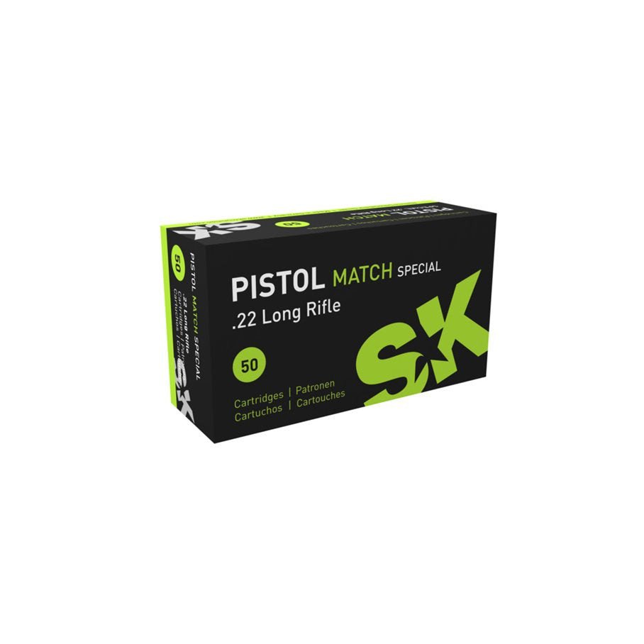 Pistol Match Spezial 22 LR LRN, 50 st/ask .22LR / 50 ST