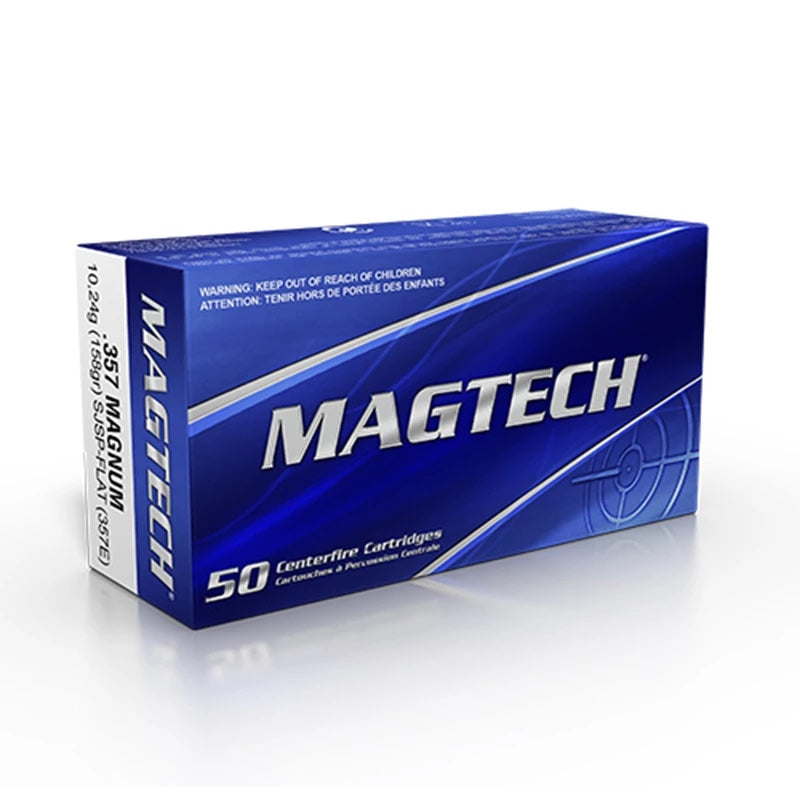 357 Mag 10,24 g/158 gr SJSP Flat, 50 st/ask .357 MAGNUM