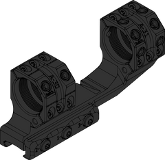 SP-3022C Cantilever Scope Mount 30 mm, H=38 mm, 0 MIL EN STL