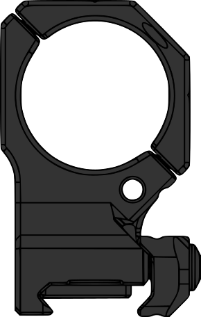 SP-3022C Cantilever Scope Mount 30 mm, H=38 mm, 0 MIL EN STL