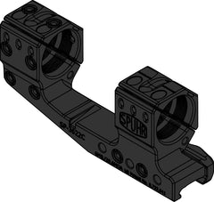 SP-3622C Cantilever Scope Mount 30 mm, H=38 mm, 6 MIL EN STL