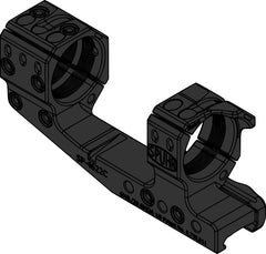 SP-4622C Cantilever 34 mm Picatinny Fastmontage, 6 MIL, H=38 mm EN STL