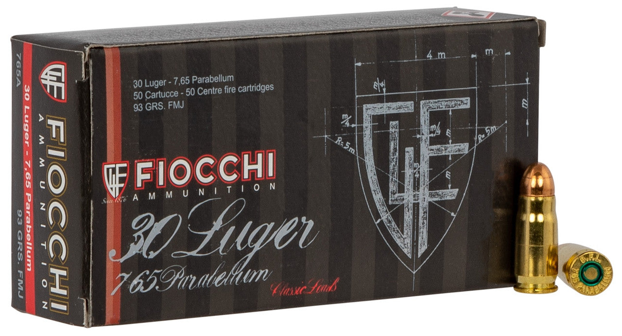 7,65 Parabellum/30 Luger 50 st/ask EN STL
