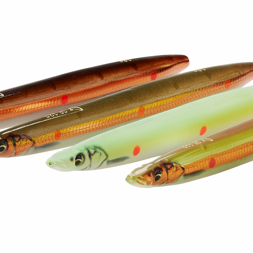 Line Thru Sandeel 110 mm 15 g BLACK SILVER / EN STL