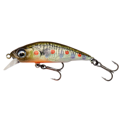 3D Sticklebait Twitch GREEN SILVER AYU / 65 MM / 9,4 GRAM