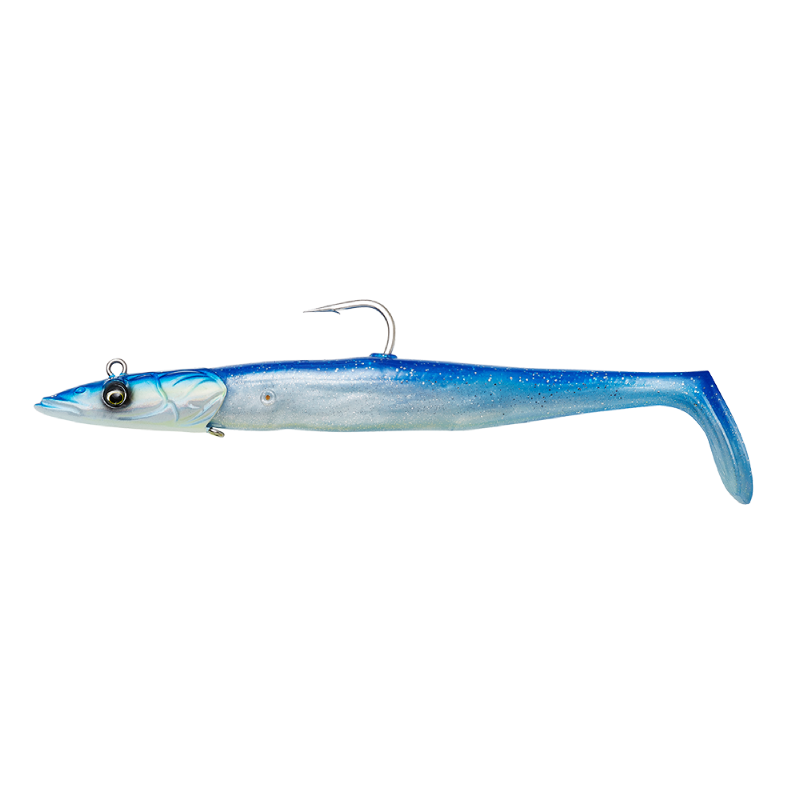 Sandeel V2 2-Pack Havsfiskebete GREEN SILVER / 21,5 CM / 140 GRAM