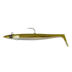 Sandeel V2 2-Pack Havsfiskebete GREEN SILVER / 21,5 CM / 140 GRAM