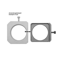 Filterhållare för 2"-tumsfilter till TS-Optics filterväxlare SVART / 1 ST