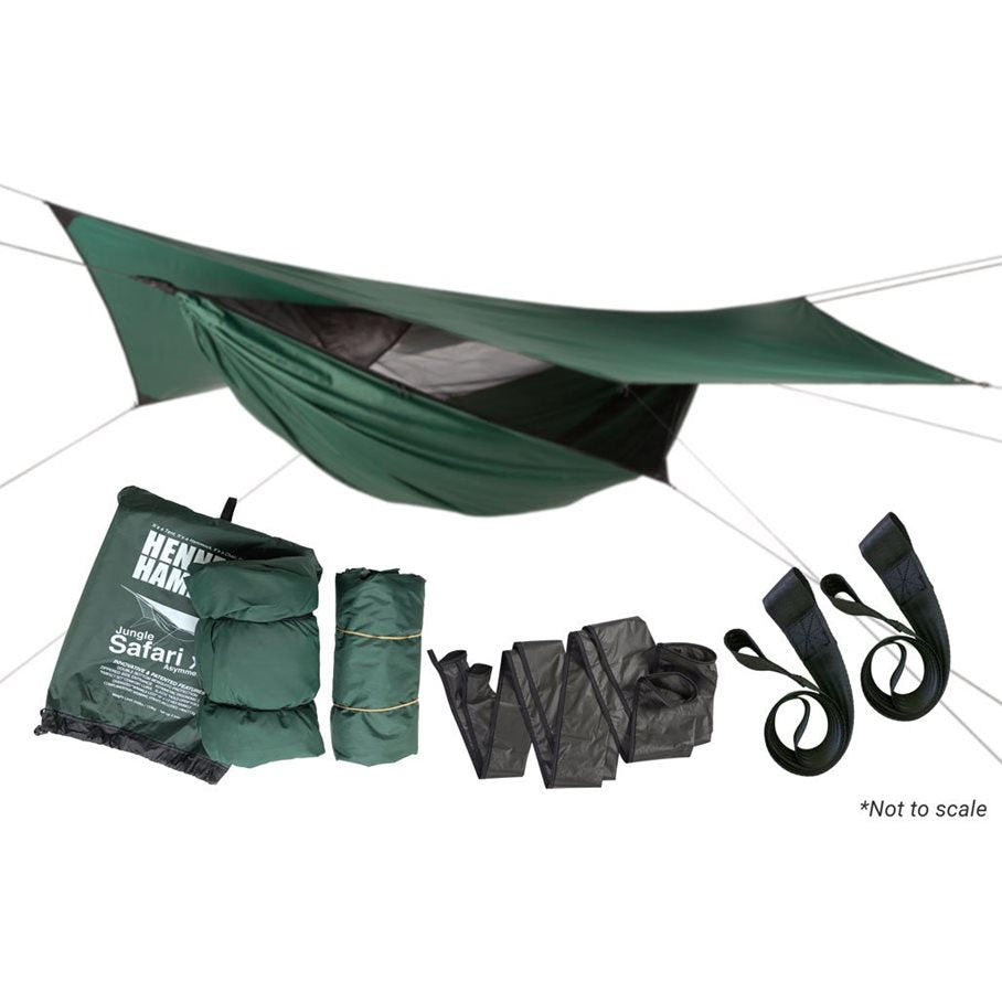 Hammock Safari Deluxe Zip XXL GREEN / EN STL