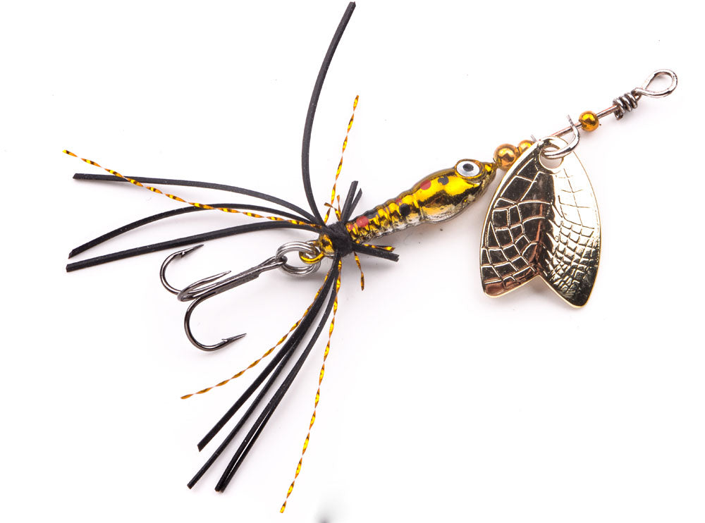 Larva Mayfly 5 cm 4 g BROWN TROUT / EN STL