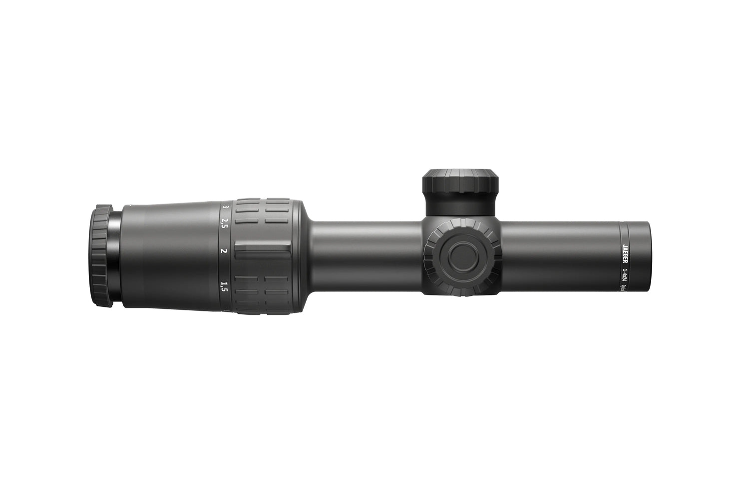 Jaeger 1-4x24 Belyst Kikarsikte T01i SVART / 30 MM