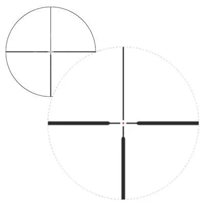Jaeger 3-9x40 Belyst Kikarsikte X01i 30 MM