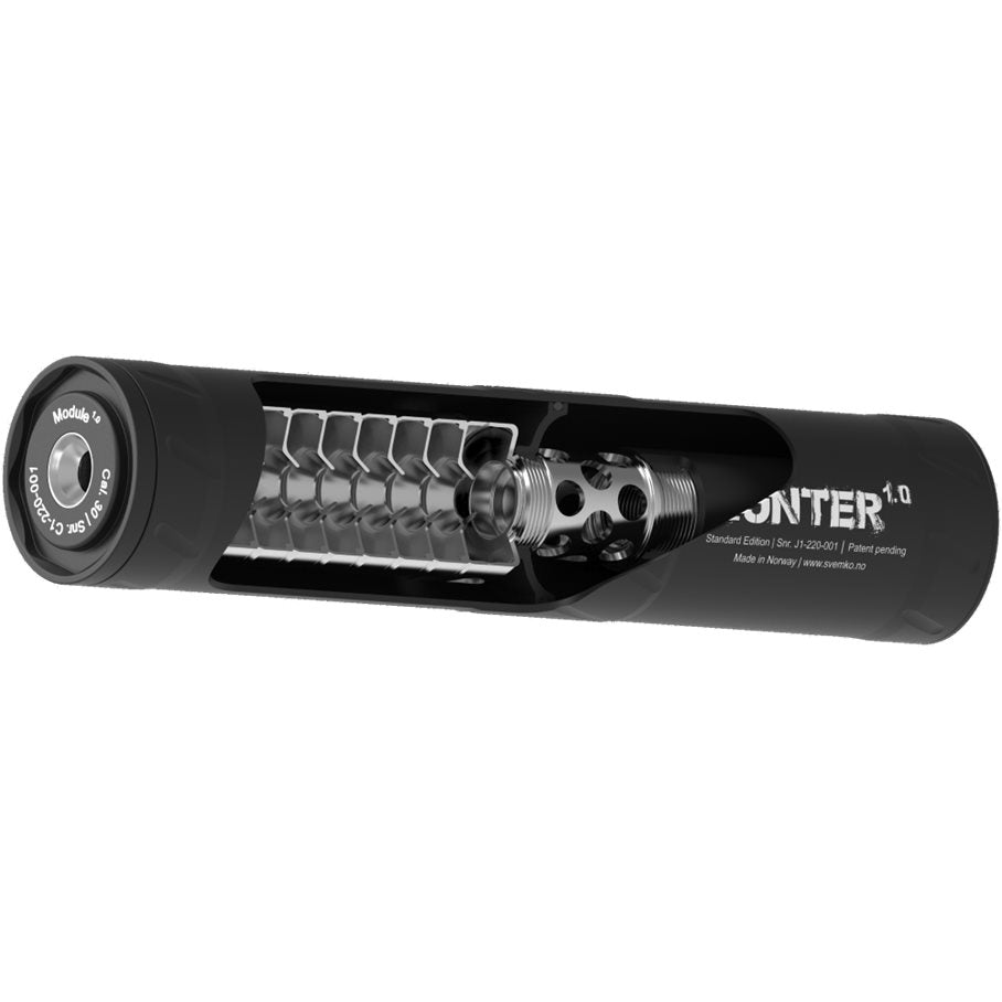 Hunter 1.0 Standard Edition Ljuddämpare .22 (.222, .223) / 1/2