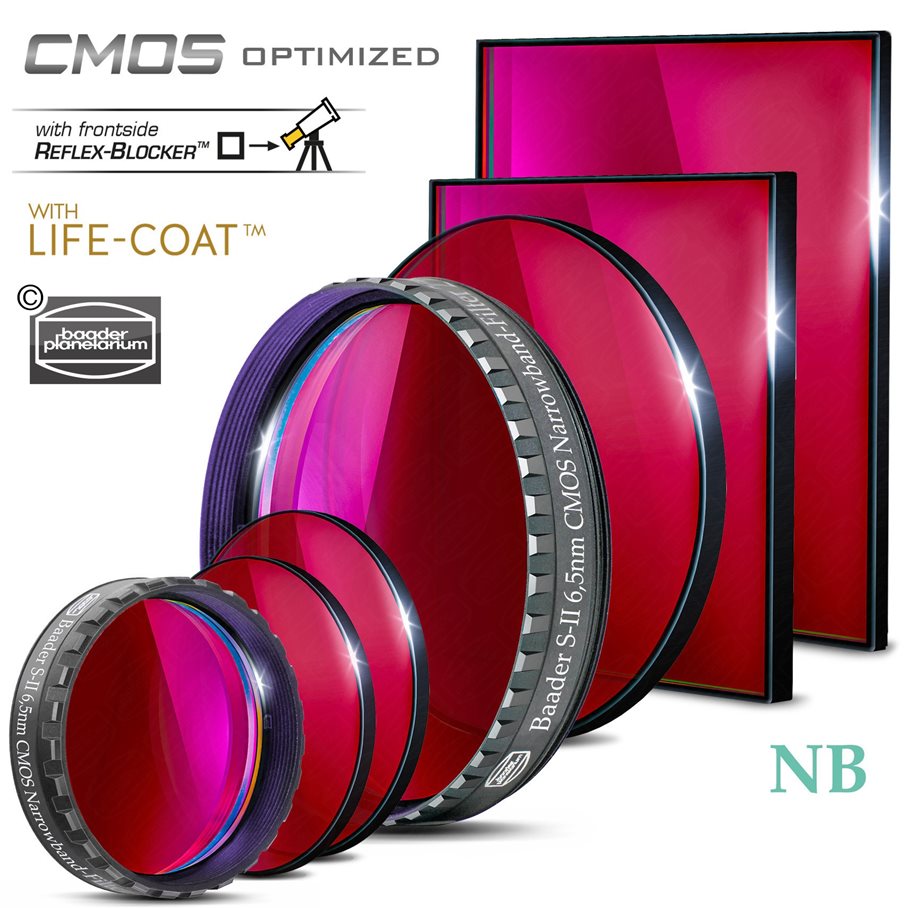 S-II Smalbandfilter MODELL S-II 6,5 NM & STORLEK 1,25
