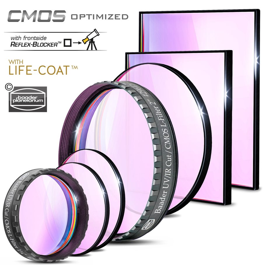 IR/UV Blockfilter och L-Filter 36 mm CMOS-optimerad MODELL LUMINANS (UV/IR BLOCK) & STORLEK 1,25