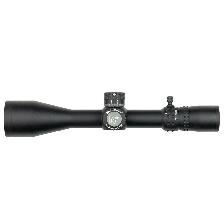 NX8 F1 4-32x50 FFP MIL Belyst Kikarsikte BLACK / 30 MM / MIL-C