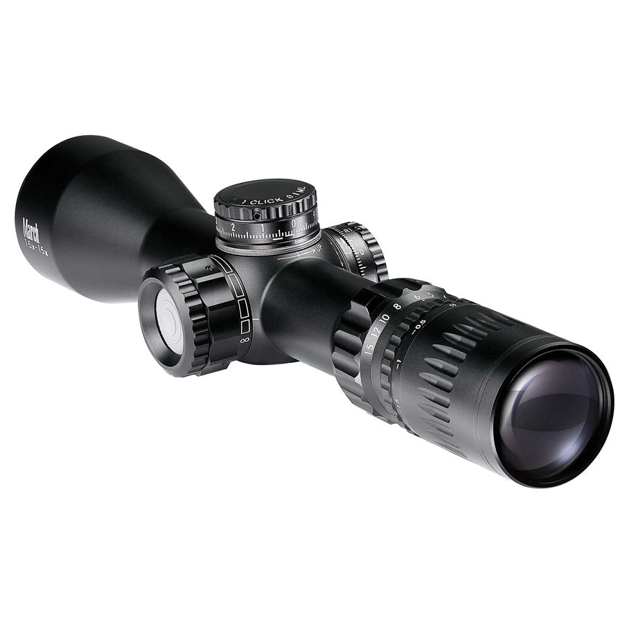 Hunting 1,5-15x42 SFP MIL Belyst Kikarsikte FD-1