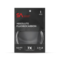 Absolute Flourocarbon Leader 12 fot STORLEK 0,18 MM & LÄNGD 3,66 M (12')