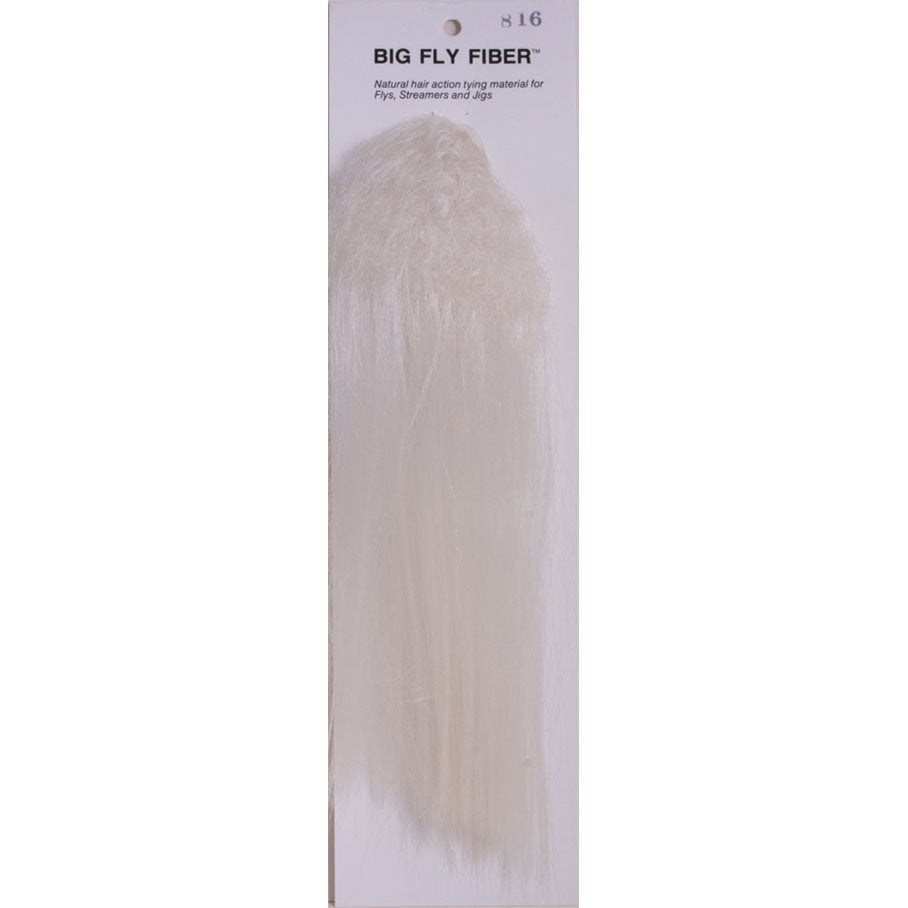 Big Fly Fiber Syntethår WHITE / EN STL