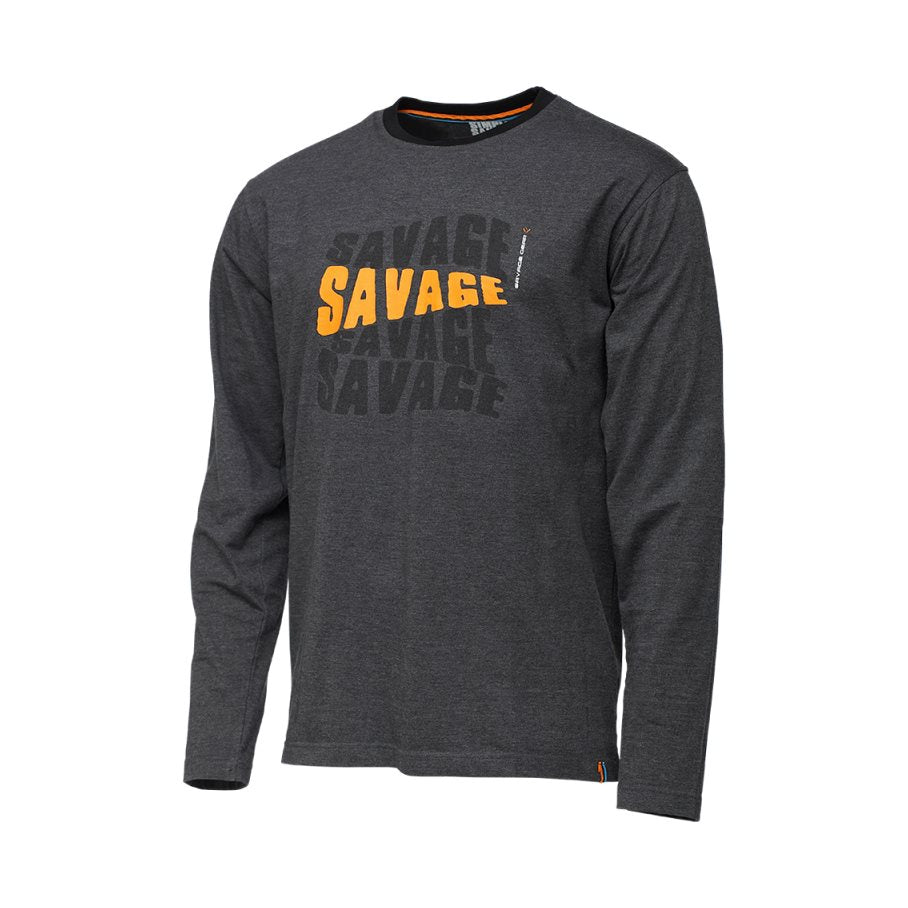 Simply Savage Logo-Tee Long Sleeve L