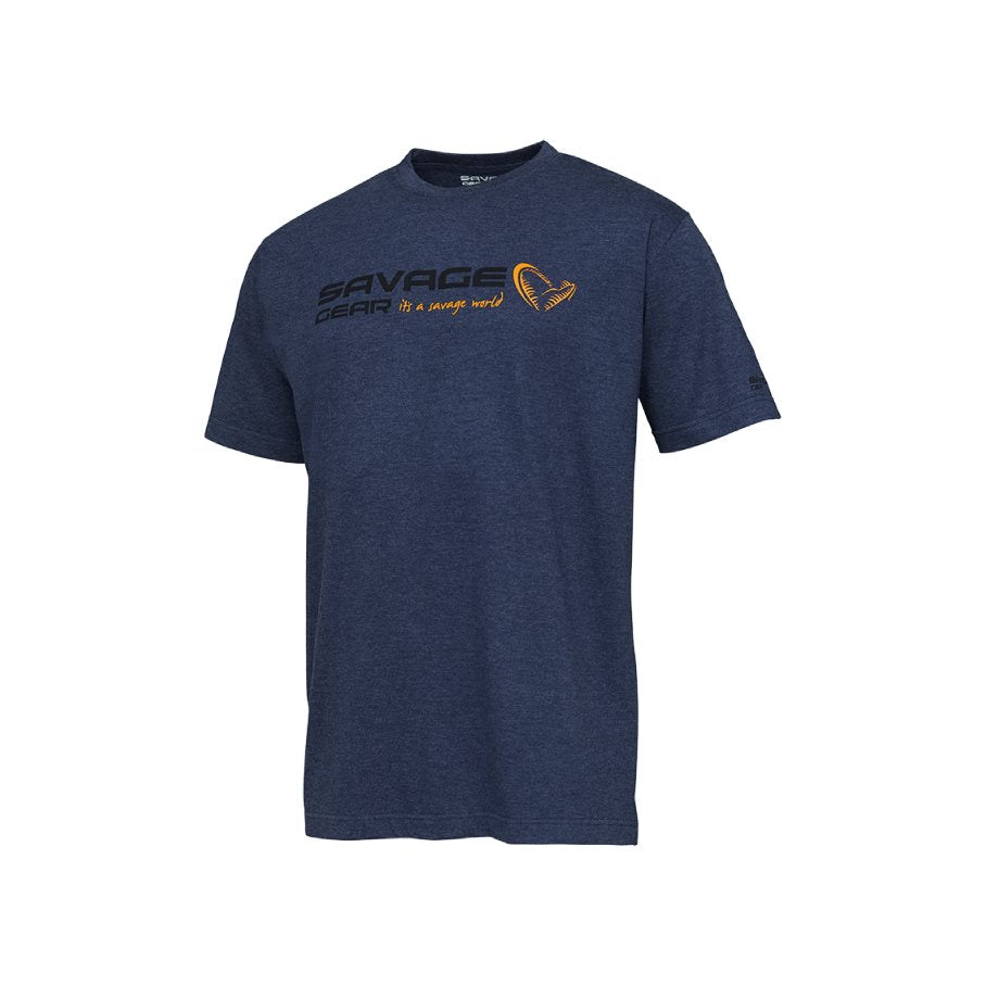 Logo T-shirt BLUE / L