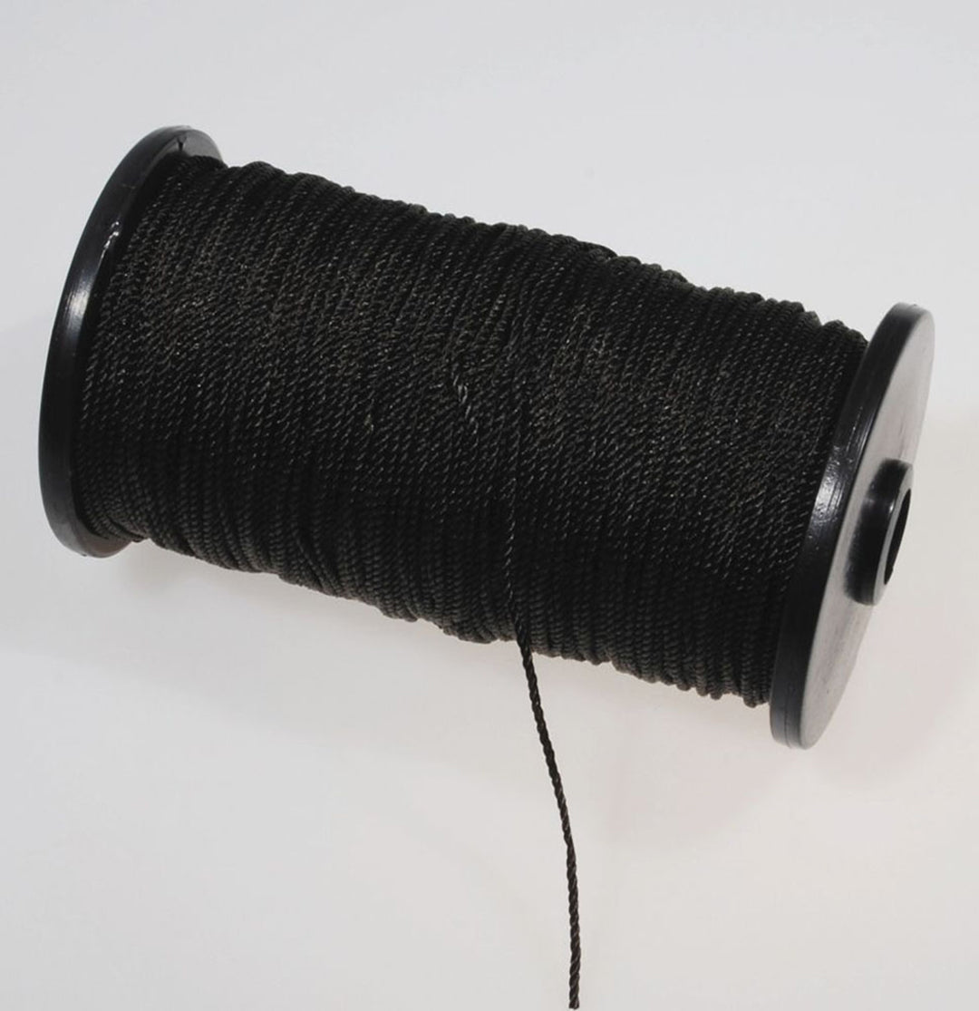 Svart Nylon lina 300 m 1,0 MM