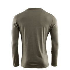 LightWool 140 Undershirt LS Men JET BLACK / XS