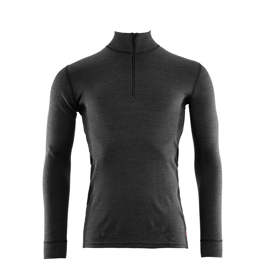 WarmWool Mockneck Men MARENGO/JET BLACK / L