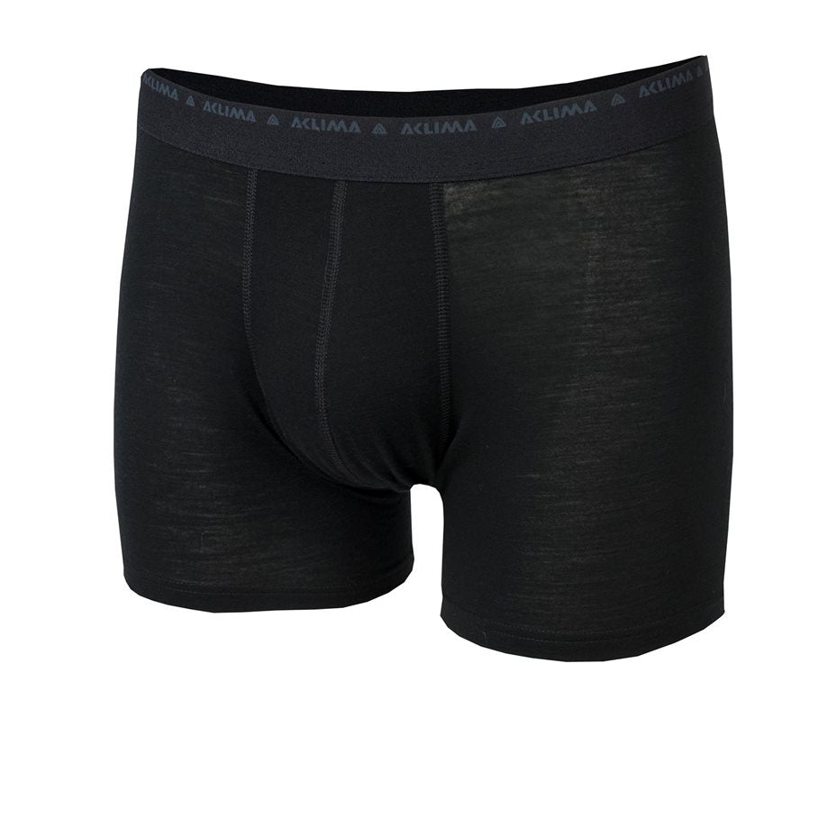 LightWool 140 Boxer Shorts Men JET BLACK / L