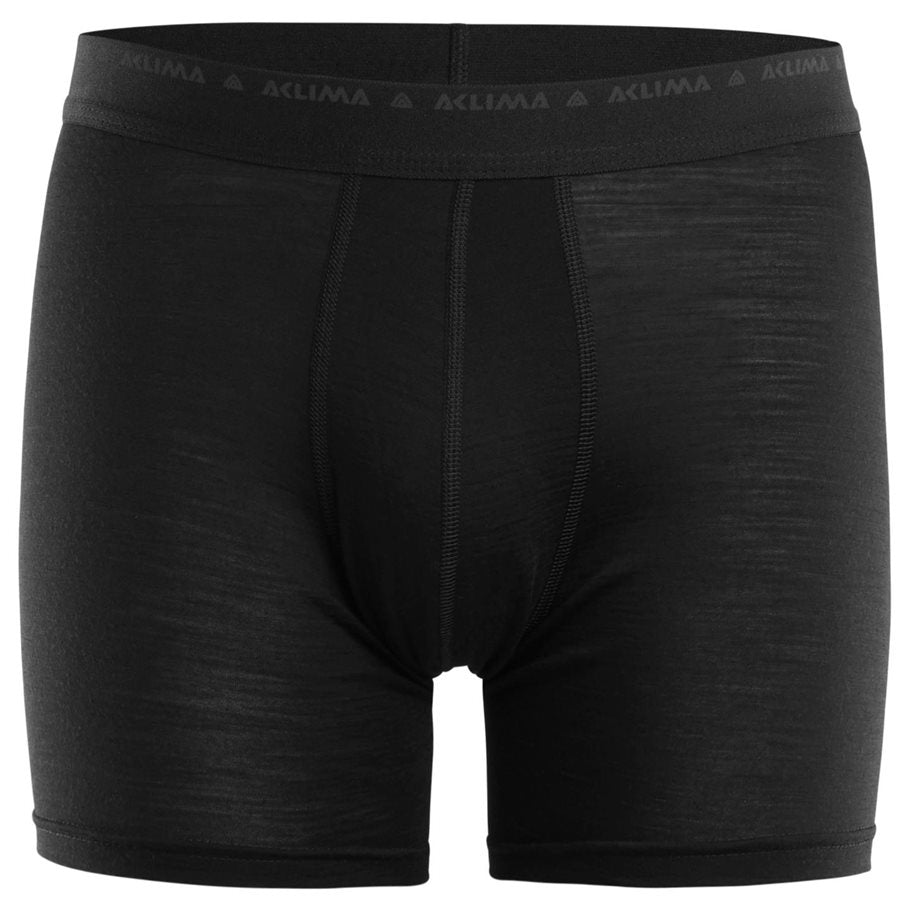 LightWool 140 Boxer Shorts Men JET BLACK / L