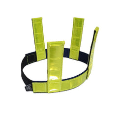 Reflexhalsband Micro med flärpar Gul 35 CM