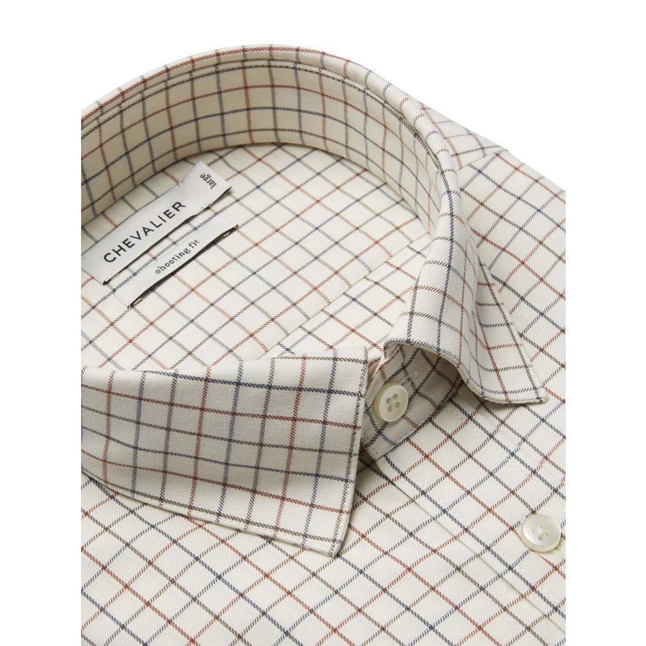 Hunton Shooting Fit Shirt Men Amber Tattersall L