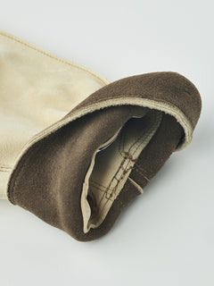 Chamois Ranch Glove - 5 finger NATURAL YELLOW / 10