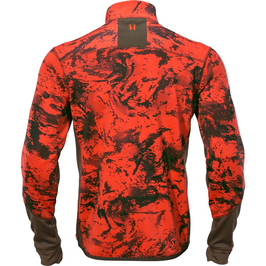Wildboar Pro camo fleece jacka AXIS MSP WILDBOAR ORANGE/SHADOW BROWN / 3XL