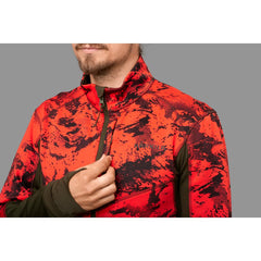 Wildboar Pro camo fleece jacka AXIS MSP WILDBOAR ORANGE/SHADOW BROWN / 3XL