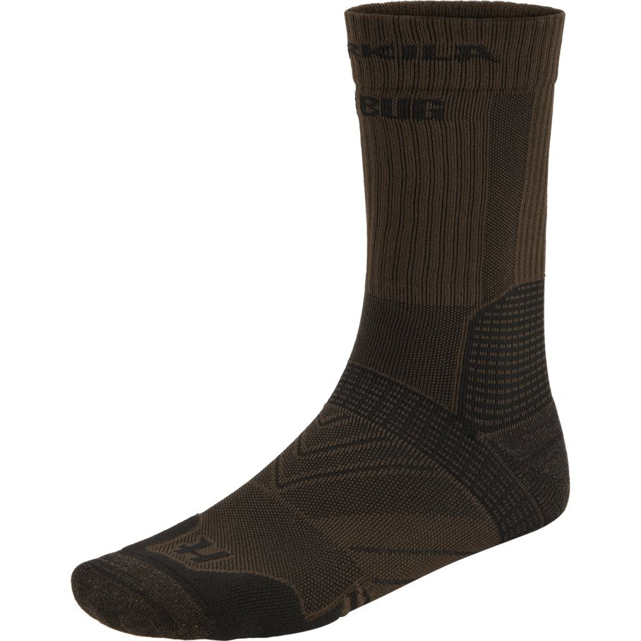 Trail socka DARK OLIVE/WILLOW GREEN / L