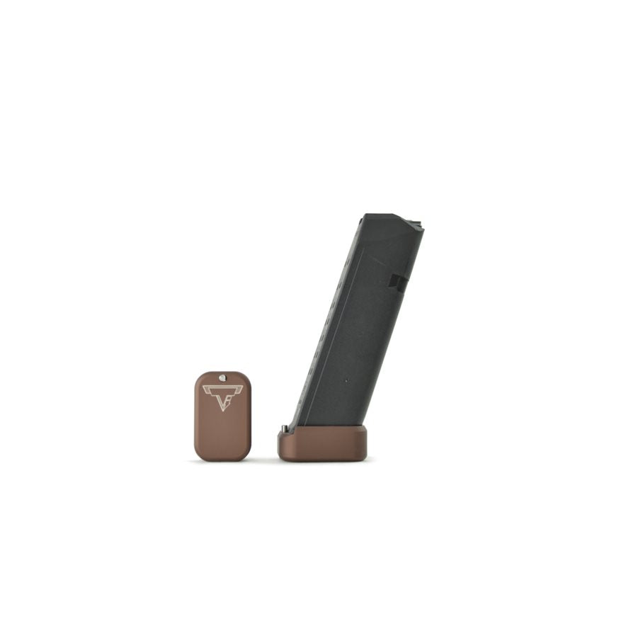 Base pad for Glock, 40/9 +3/+4 SVART / EN STL