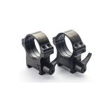 Weaver 30 mm QR stålringar 10 MM