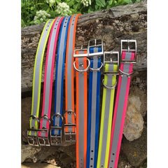 Halsband med reflex till DC-50, T5Mini, Wehunt. GUL / 20 MM