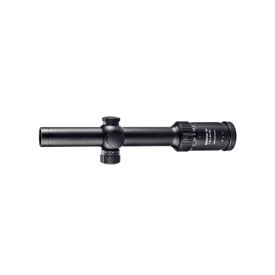MeoStar R2 1-6x24 RD/MR Med Skenmontage Belyst 4C