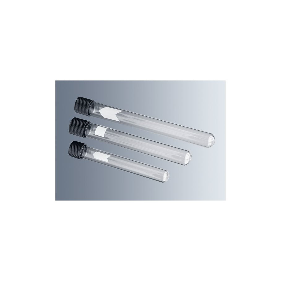 Provrör med skruvkork, 100 x 13 mm, steriliserbar till 110 grader 1 ST