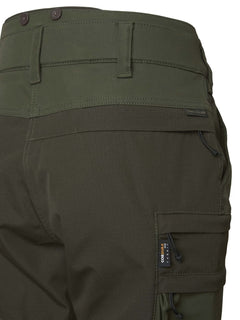 Cross Hybrid Pants Dam MÖRKGRÖN / 44