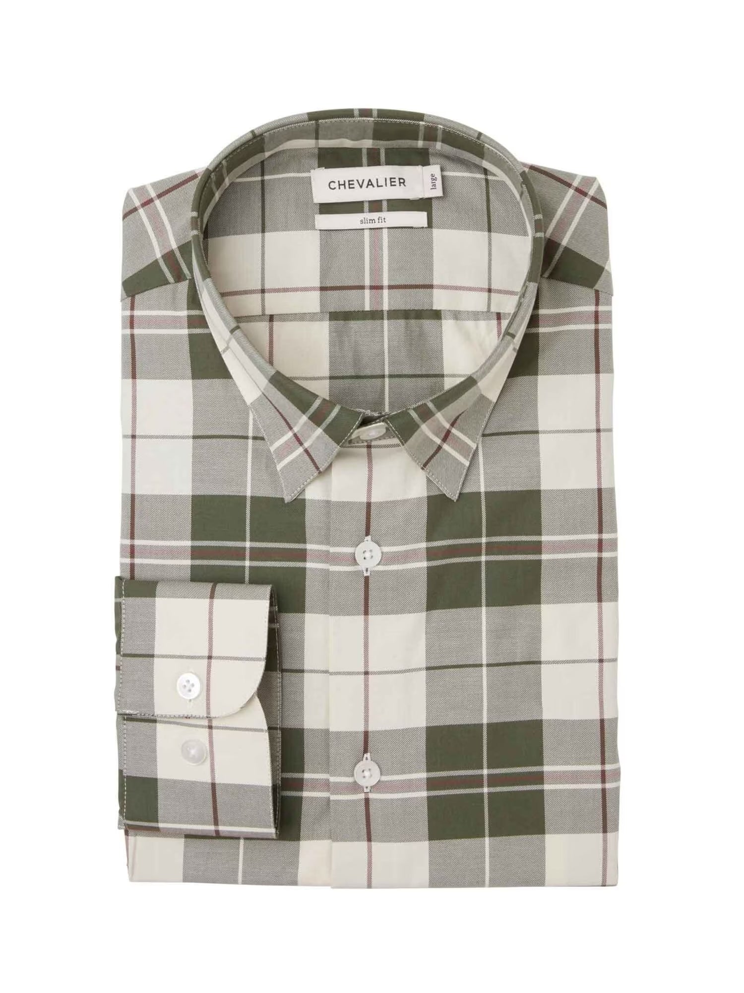 Carlton Contemporary Fit Shirt Men CHEVALIER CHECK LIGHT / S